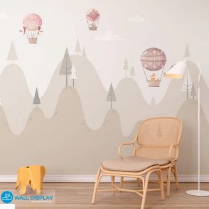 Using Wallpaper for Wall to Hide Imperfections